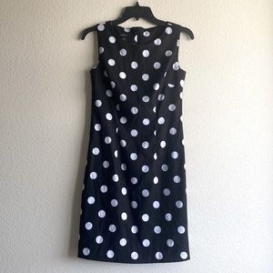 ALYX Black and white Polka Dot Sleeveless Dress